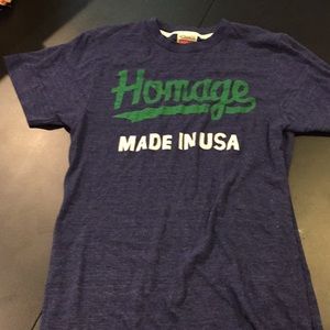 Homage print tee